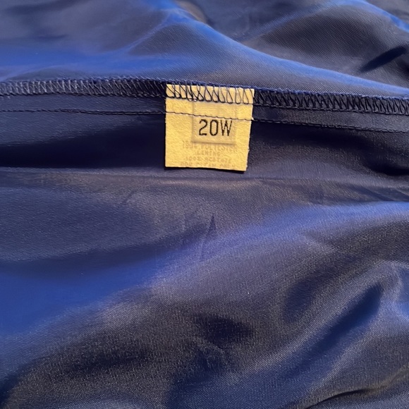 BLUE DUKE JACKET by 58 SPORTS SIZE XL GRAY FLANNEL LINING LONG SLEEVES W/POCKETS - Picture 6 of 9